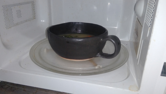 耐熱のスープカップ白・黒 7枚目の画像