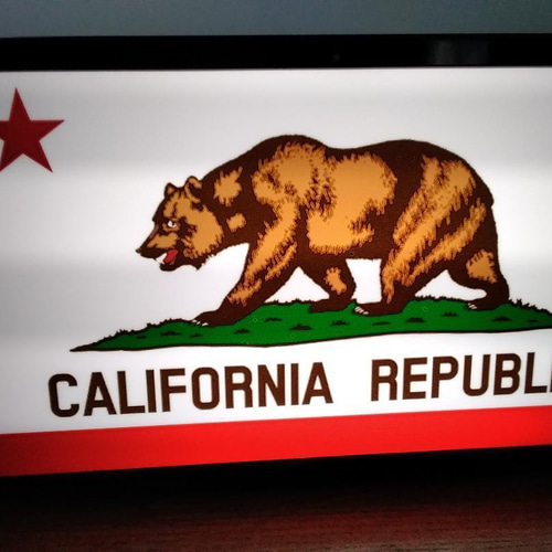 カリフォルニアパブリック カリフォルニア共和国 熊 サイン