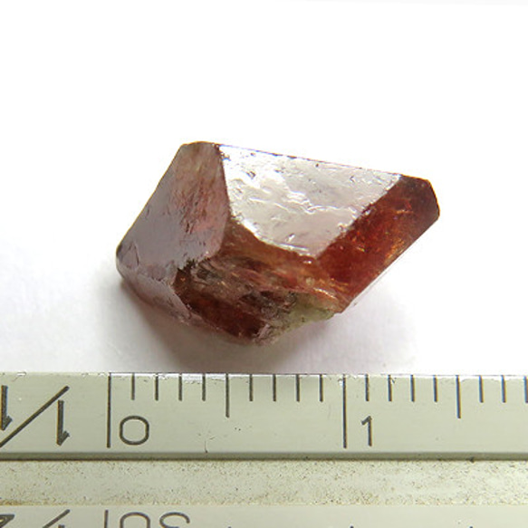 ジルコン 結晶 原石 11ct レッドジルコン レアストーン ルース 天然石 trg310 4枚目の画像