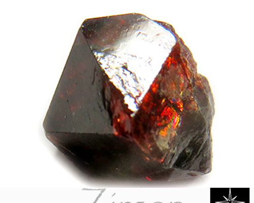 天然石ジルコン 天然石オレンジミックスレッドジルコン 1.40ct | Zakkano