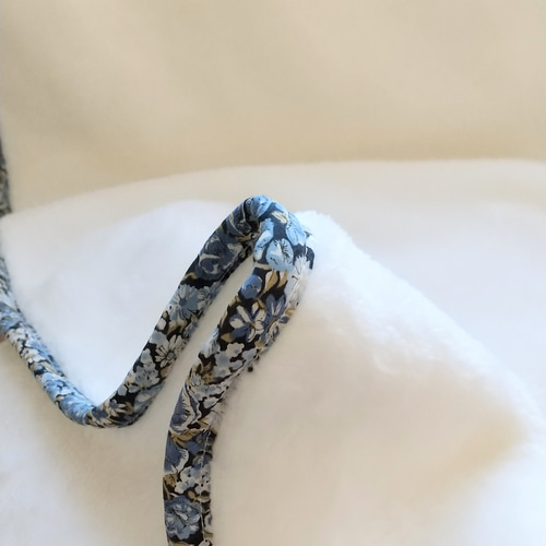 ふわふわボア×リバティ ブランケット ひざ掛け プレゼントに♪ その他