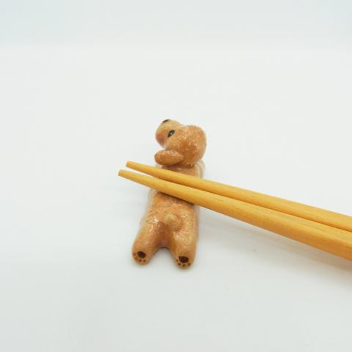 再販・わんこの箸置き（トイプードル） 箸・箸置き やまざきじんこ