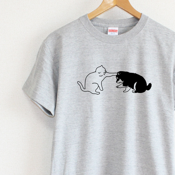 わんパンチが届かない　メンズタイプ（gray） 1枚目の画像