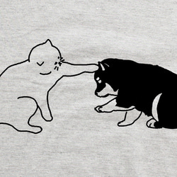 わんパンチが届かない　メンズタイプ（gray） 3枚目の画像