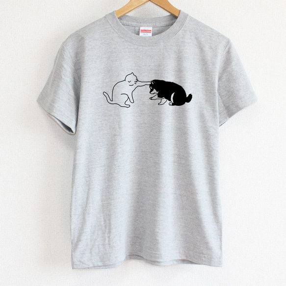 わんパンチが届かない　メンズタイプ（gray） 2枚目の画像