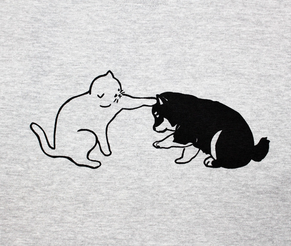 わんパンチが届かない　メンズタイプ（gray） 4枚目の画像