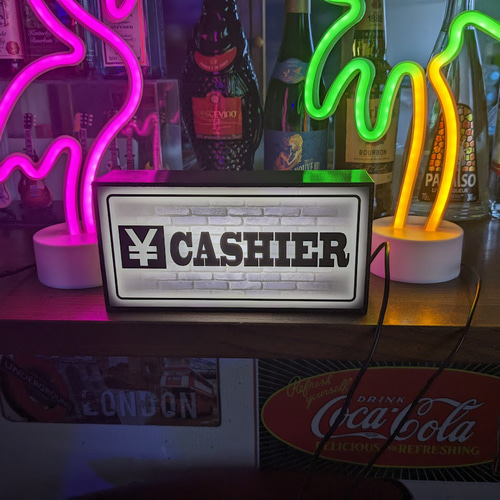 オーダー無料】CASHIER レジ 会計 キャッシャー 店舗 飲食店 サイン