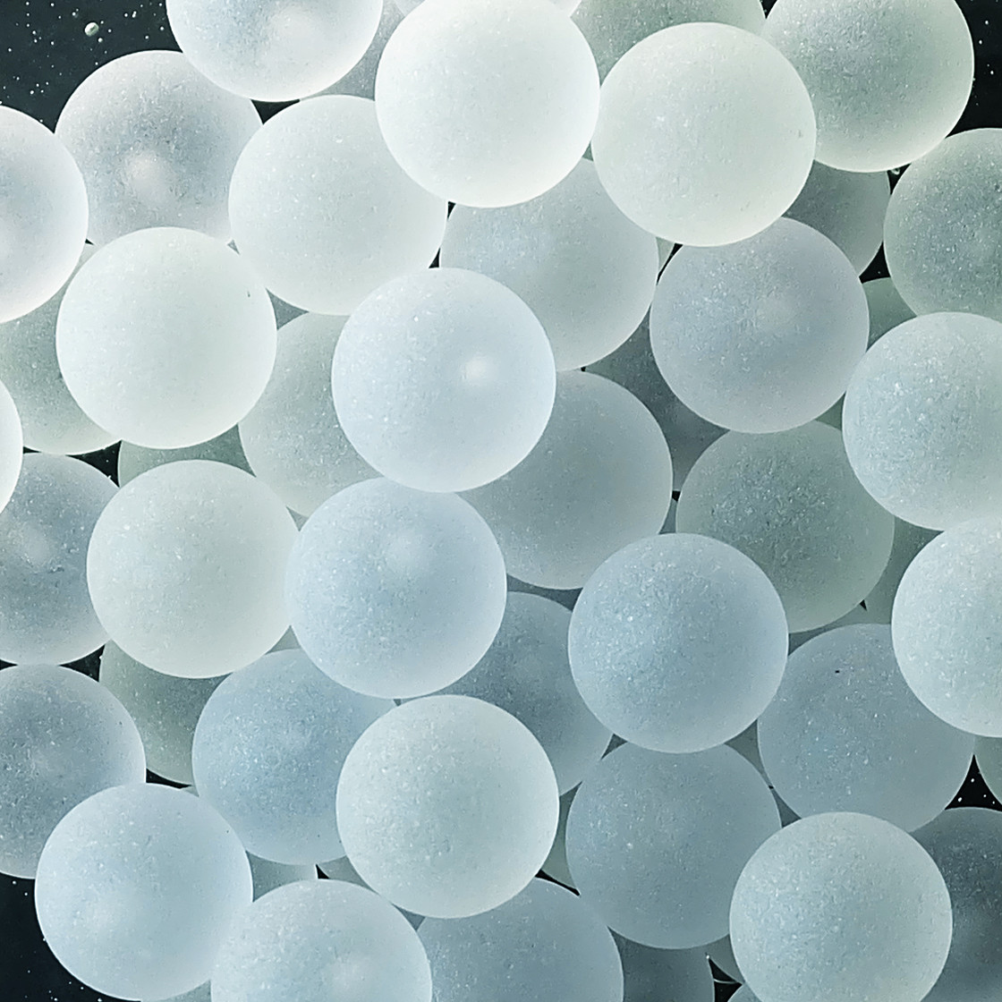 【10kg(約1500個)】リサイクルガラス　ビー玉（15～17mm）クリア / フロスト / ミックス