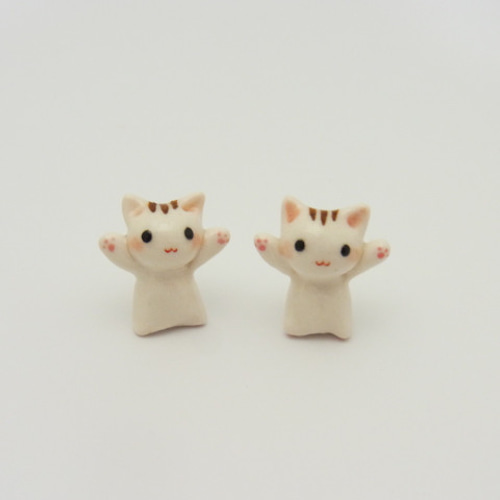 ⭐️ まめねこ ⭐️ 再販・ミニチュア！まめねこと仲間たち「まめねこ」 立体