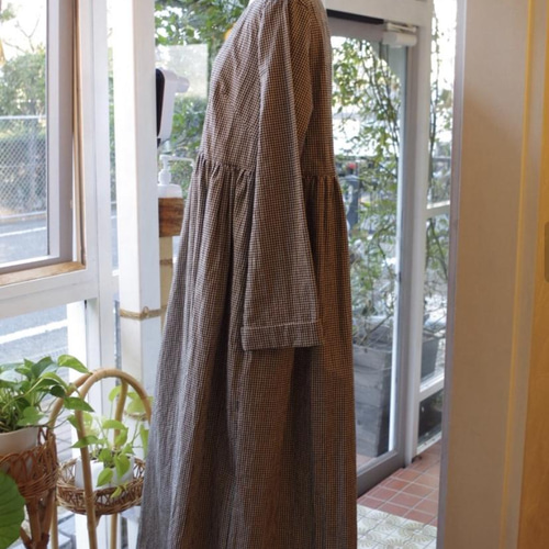 たっぷりギャザーワンピ♡長袖タイプ♡サイズが3サイズから選べる♡（S