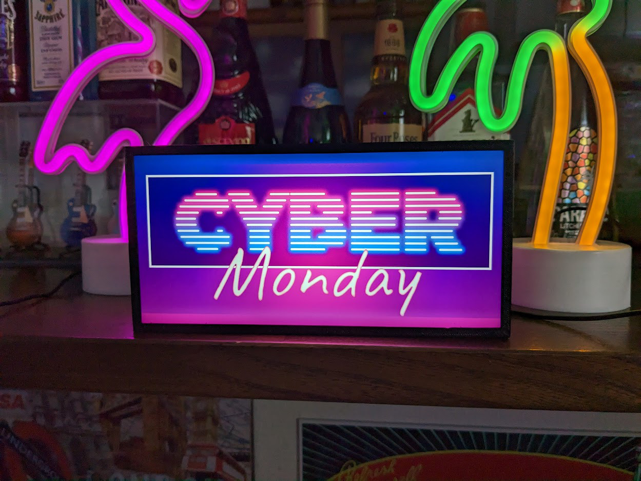 セール SALE バーゲン 安売り店舗表示 広告 サイバーマンデー サイン 看板 置物 雑貨 LED2wayライトBOX