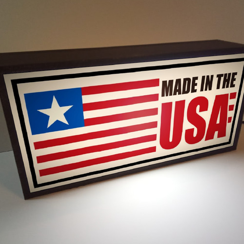 メイド イン アメリカ アメリカ製 MADE IN USA① サイン 看板