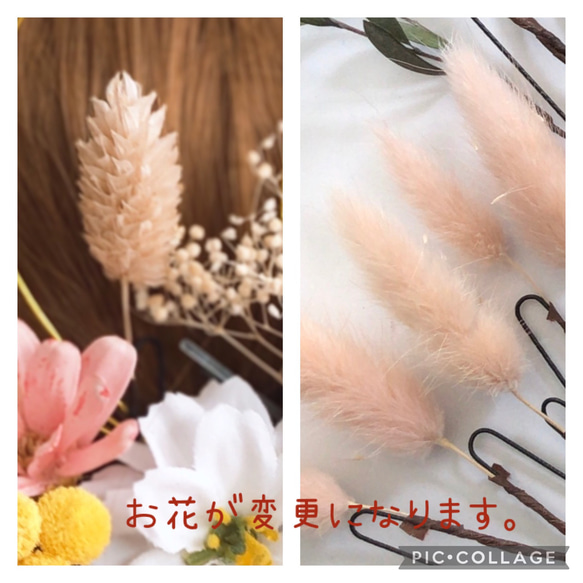 モーブピンクダリアとドライフラワー、アーティフィシャルフラワー髪飾り♡成人式 結婚式  着物 袴 和装 卒業式 水引 4枚目の画像