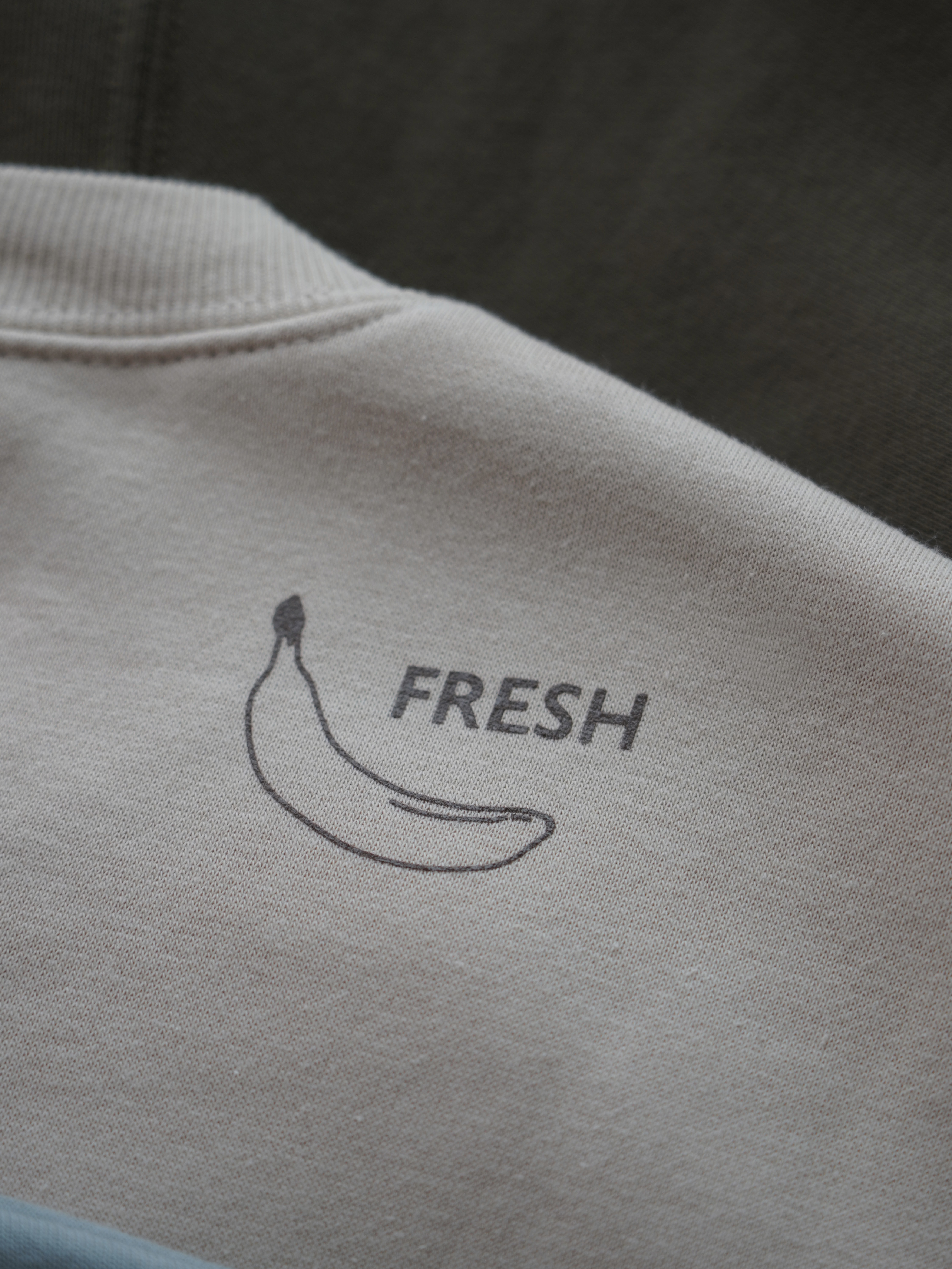 【販売再開】【裏起毛ベージュ】S〜XXLサイズ/FRESHバナナスウェット