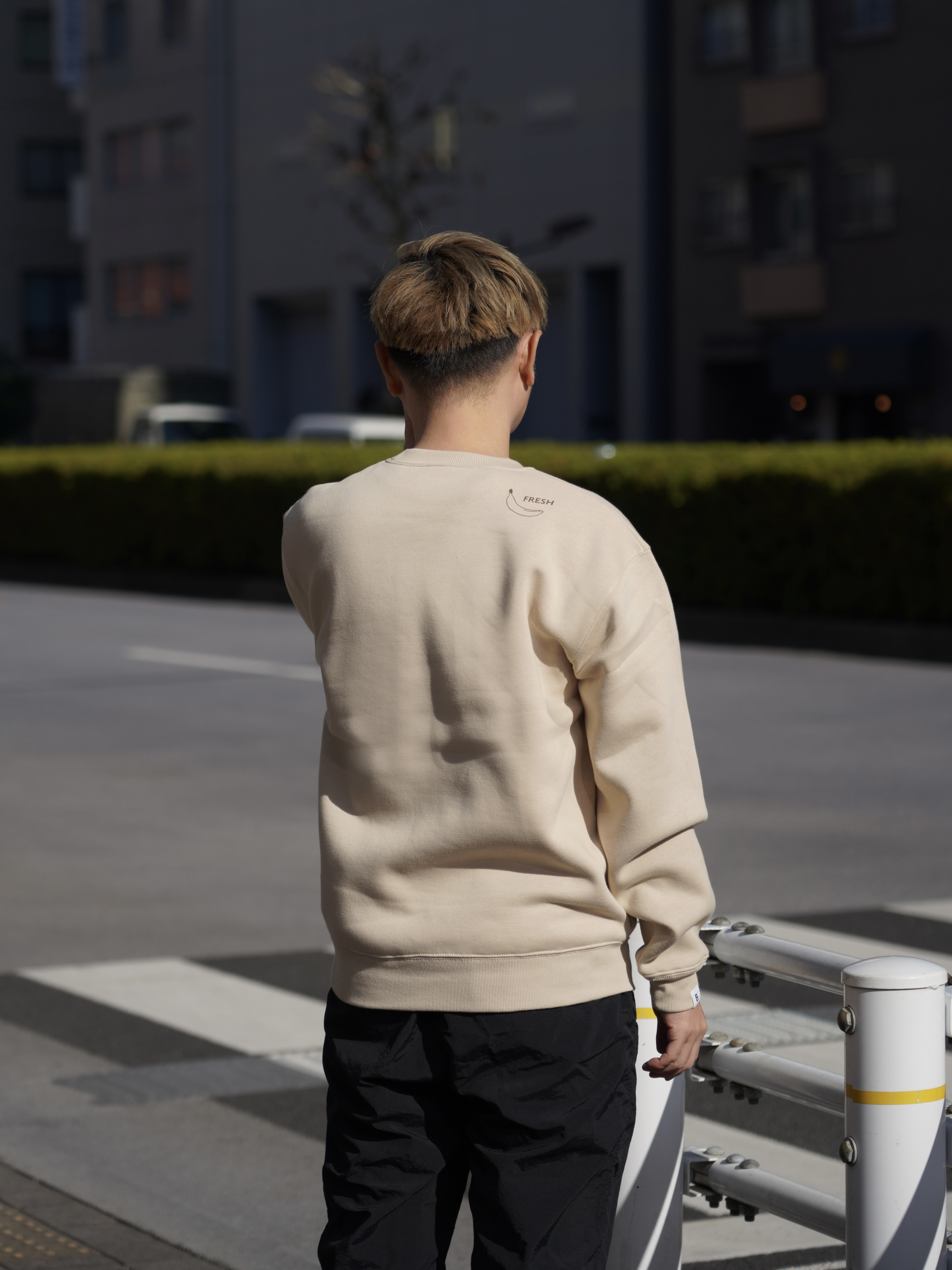 販売再開【裏起毛ブラウン】S〜XXLサイズ/FRESHバナナスウェット