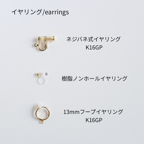 天然石 ブルーコッパーターコイズのシンプルな一粒ピアス/イヤリング