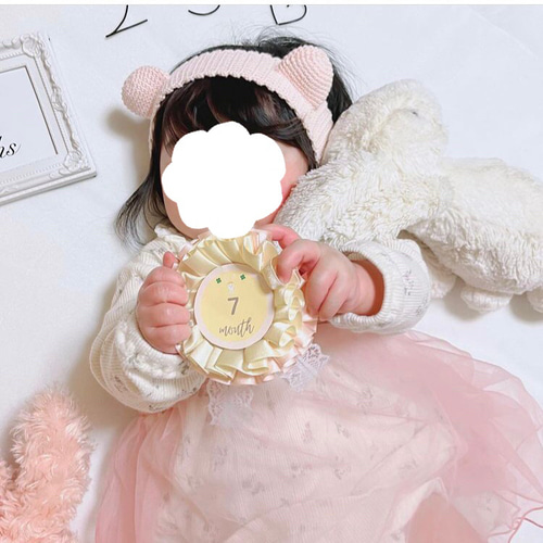 オーダーメイド] くま耳 ベビー キッズ ヘアバンド 4color 雑貨