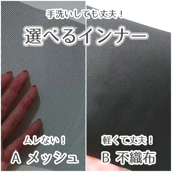 超速乾スポーツ用マスク【ネイビー】舟形マスク ソフトゴム 耳が痛くならない 苦しくない 4枚目の画像