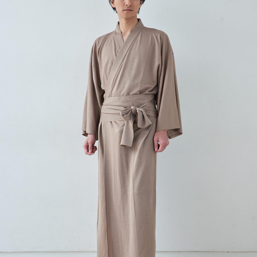 プレミアム】浴衣ルームウェア -キャメル- 部屋着・寝間着・パジャマ