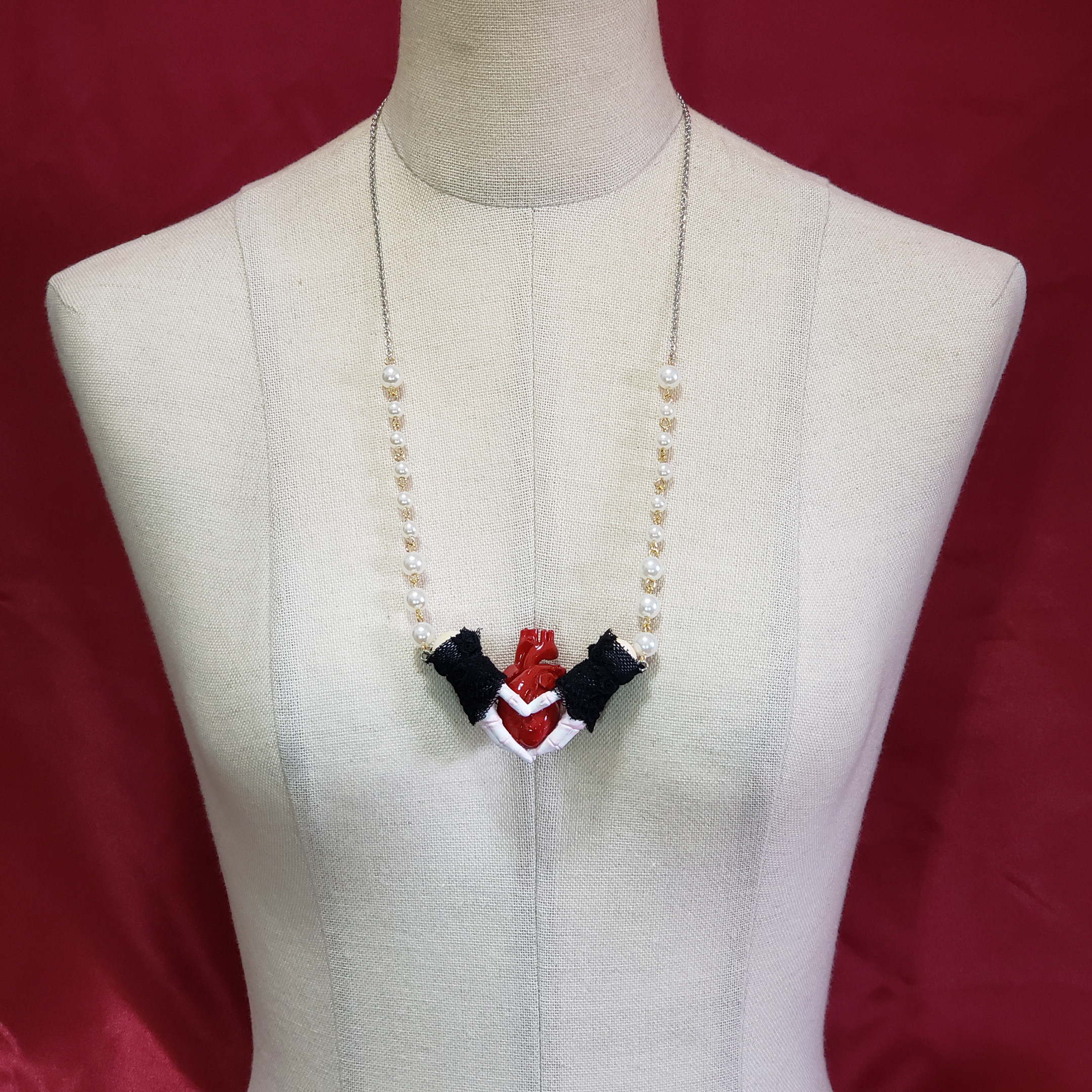 新 貴方の心臓 (球体関節アクセ)黒Ver