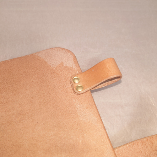 【一枚革と真鍮のシステム手帳　A5サイズ　フラップ式】　レザー　ヌメ革　本革 真鍮と本革のシステム手帳】 A5サイズ 新生活 就職 進学 レザー