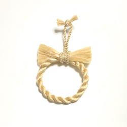 精麻飾り 精麻 龍 辰 しめ縄 しめ飾り 和モダン 壁掛け しめ縄