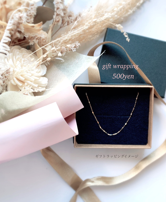 【ロードライトガーネット】1月誕生石✴︎2way K10YG New Simple  Necklace 8枚目の画像