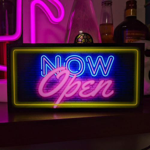 アメリカン NOW OPEN オープン 開店 営業中 店舗 ミニチュア アメリカン NOW OPEN オープン 開店 営業中 店舗 ミニチュア