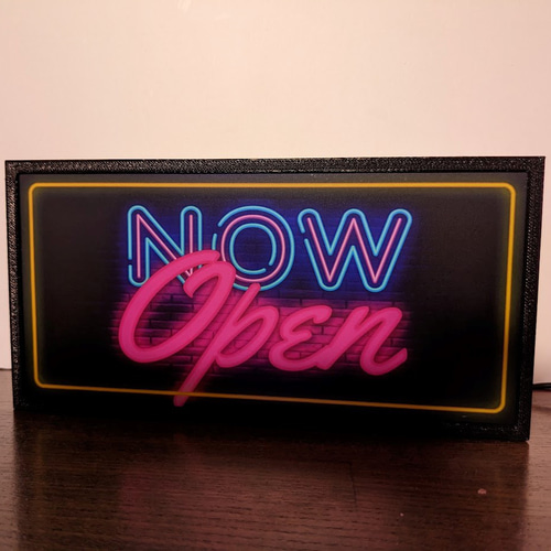 アメリカン NOW OPEN オープン 開店 営業中 店舗 ミニチュア アメリカン NOW OPEN オープン 開店 営業中 店舗 ミニチュア