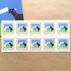 ＜やぎゆうびん＞63円切手10枚（ポストカード付き） 1枚目の画像