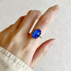 k18 ラリマーリング 指輪・リング Honey❤︎ 通販 17160083｜Creema