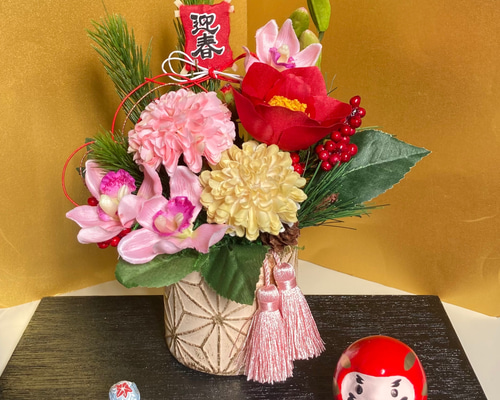 ◤完売致しました。◢ 360» お正月しめ縄飾り2024 しめ縄飾り2024 お正月飾りアーティフィシャルプリザーブド