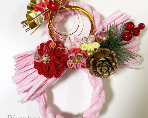おしお様 2点 まとめ商品　つまみ細工リース　#薄紫花# . #ピンク花畑# おしお様 2点 まとめ商品つまみ細工リース#薄紫花# . #ピンク花畑#