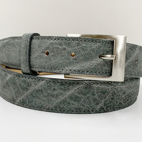 日本製 エレファント 象革 Lサイズ ベルト エキゾチックレザー 小物