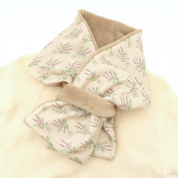 つけるだけで可愛い  3wayふんわりリボンマフラー ラベンダー 〈送料無料〉 7枚目の画像