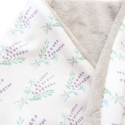 つけるだけで可愛い  3wayふんわりリボンマフラー ラベンダー 〈送料無料〉 5枚目の画像