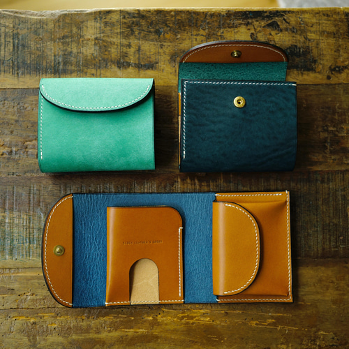 flap mini wallet [ mint ] その他ミニ財布・コンパクト財布 STOCK