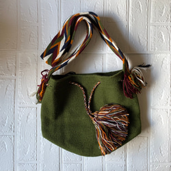 ⚮̈ミナペルホネン following day ネリオバッグ あおり巾着バッグ