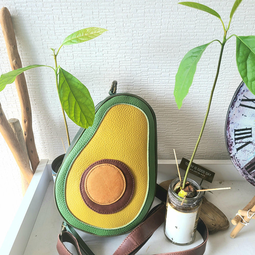  アボカド ショルダーバッグ JELLY CAT】Amuseable Avocado Bag アボカド ショルダーバッグ