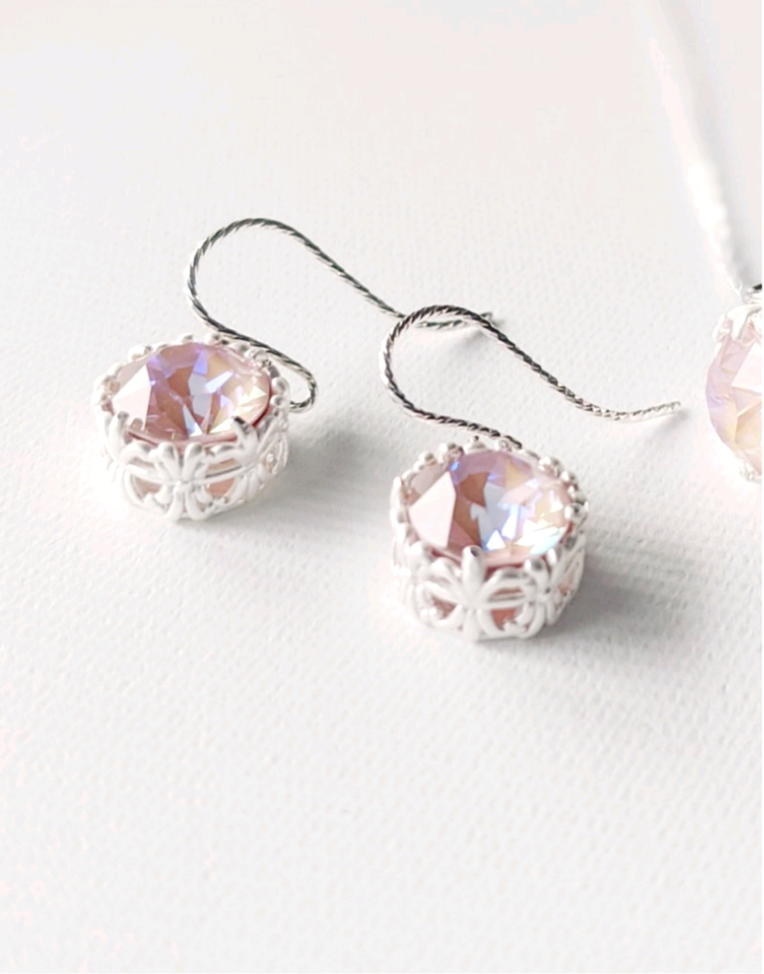 SV925 ❀ nuance dusty pink-P 紫陽花ダスティピンクパープル  ピアスorイヤリング