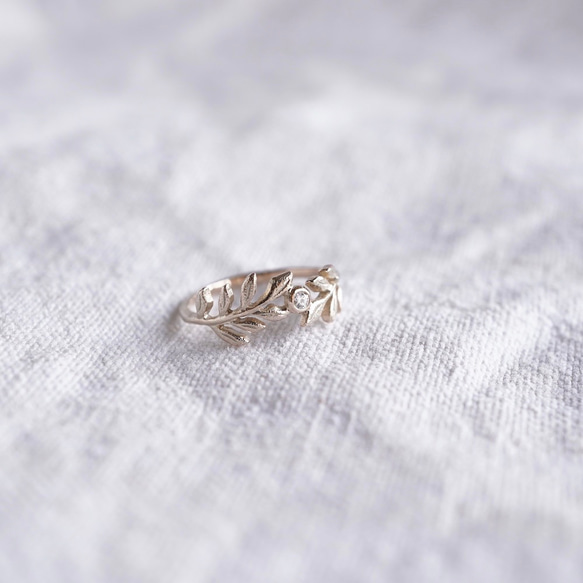 Foliage diamond ring [R100K10(D)] 6枚目の画像