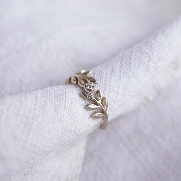 Foliage diamond ring [R100K10(D)] 8枚目の画像
