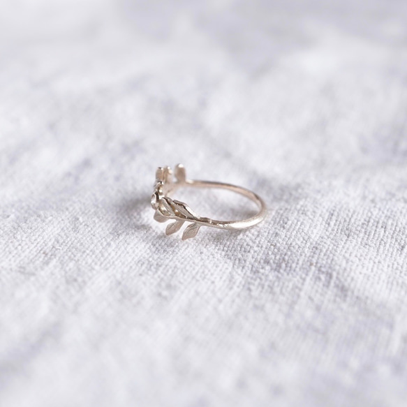 Foliage diamond ring [R100K10(D)] 7枚目の画像