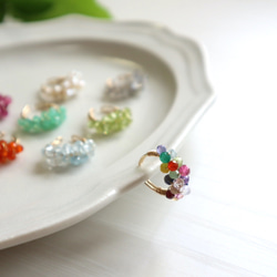 ｛イヤーカフ｝選べるカラー 14kgf/petit berries ear cuff(片耳）Mサイズ 13枚目の画像