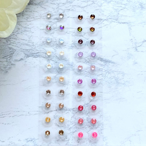 耳つぼジュエリー100粒✧̣̥̇お得な5枚set✧̣̥̇チタン粒 その他 