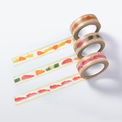 フルーツサンド マスキングテープ 3種セット マスキングテープ