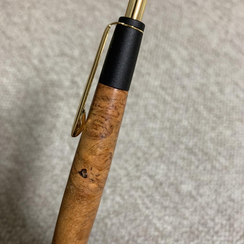 花梨瘤紅ボールペンorシャーペン 木軸 ペン・筆記用具 キツツキ 通販