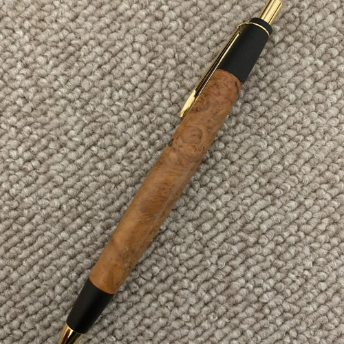 花梨瘤紅ボールペンorシャーペン 木軸 ペン・筆記用具 キツツキ 通販