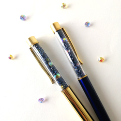 きらめく星空ボールペン】【簡易ラッピング無料】 キラキラ ビーズ