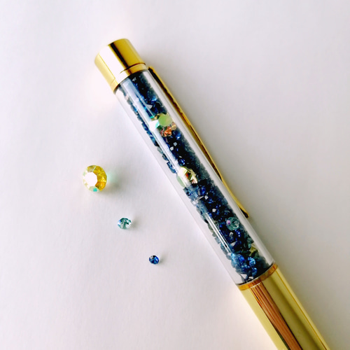 きらめく星空ボールペン】【簡易ラッピング無料】 キラキラ